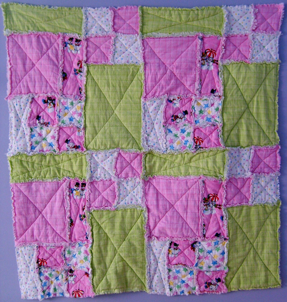 Baby girl patchwork quilt best sale