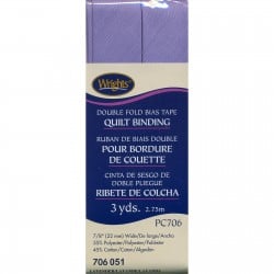 Lavender Double Fold Bias Tape Quilt Binding - 3 Yards - WRI117706051