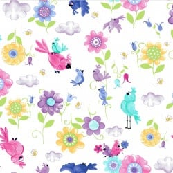 Bird's Buddies Susybee Fabric