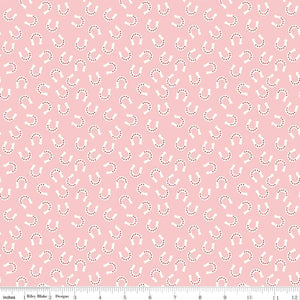 Flannel Lil Buckaroos Horseshoes Pink