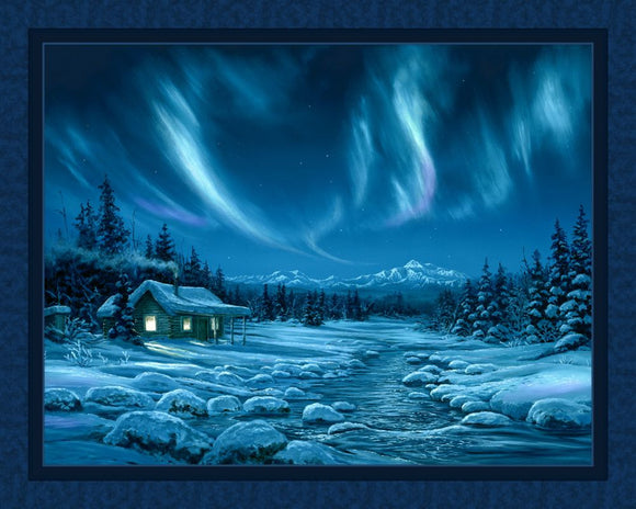 Northern Night Lights Digital Panel