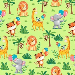 Party Animals Fabric BTY