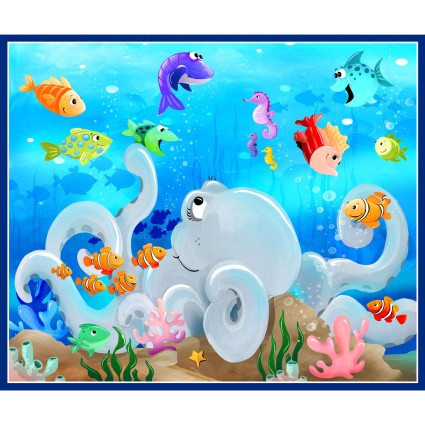 Under the Sea Susybee Play Mat Panel