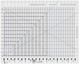 Creative Grids Stripology XL Slotted Quilting Ruler Template CGRGE1XL