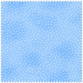 Comfy Flannel Blue w/ Dots Fabric 9527-111 BTY