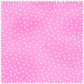 Comfy Flannel Pink w/ Dots Fabric 9527-22 BTY