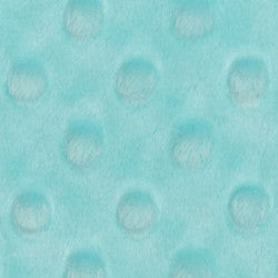 Cuddle Minky Dimple Dot Saltwater Fabric