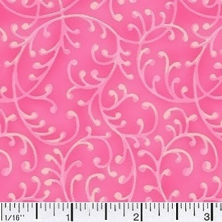 Free Way Flamingo Hot Pink Cotton Fabric BTY