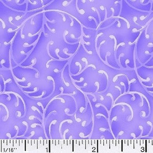 Free Way Purple Cotton Fabric BTY
