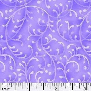 Free Way Purple Cotton Fabric BTY
