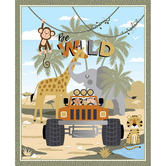 Safari Adventure Panel