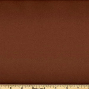 Chocolate Brown Snuggle Solid Flannel Fabric BTY