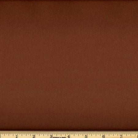Chocolate Brown Snuggle Solid Flannel Fabric BTY