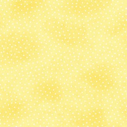 Comfy Flannel Yellow w/ Dots Fabric 9527-44 BTY