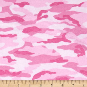 Comfy Flannel Pink Camo 5251-22X BTY