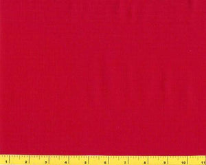 Dream Cotton Solid Red 100% Cotton Solid Fabric BTY
