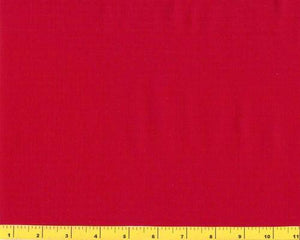 Dream Cotton Solid Red 100% Cotton Solid Fabric BTY